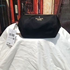 Kate spade  black cosmetic bag